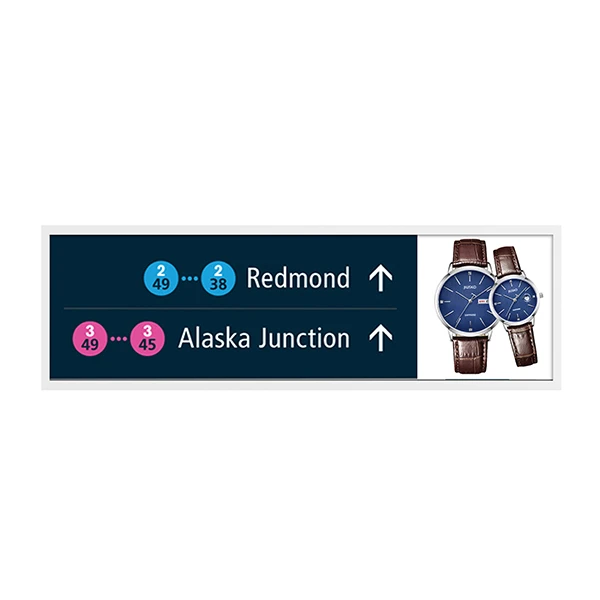 double sided display