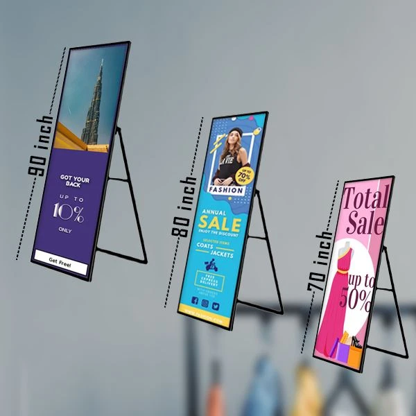 Poster diġitali portabbli